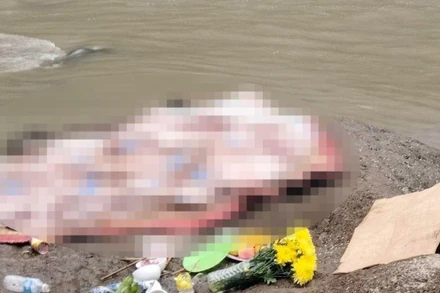 Thi thể anh N.T.S đã được tìm thấy tại thác Drây Dlông, xã Quảng Hiệp.