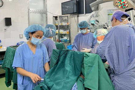 Bệnh nhân được phẫu thuật tại Bệnh viện Hữu nghị Việt Đức.