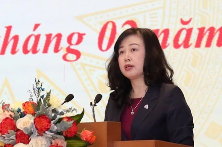 Bộ trưởng Y tế Đào Hồng Lan.