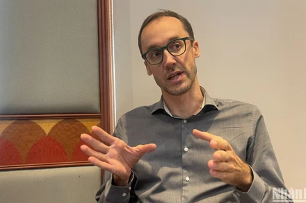 Ông Quinten Lataire, Quyền Giám đốc Quốc gia, UNAIDS Việt Nam.