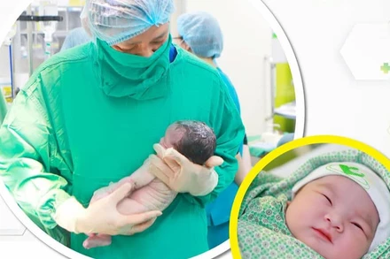 Bác sĩ mổ chủ động để bảo đảm an toàn cho cả sản phụ và thai nhi.