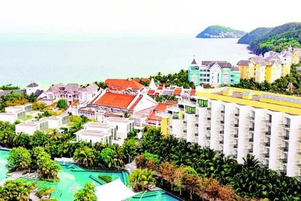 Khu giải trí và nghỉ dưỡng tại đảo ngọc Phú Quốc. (Ảnh: MINH LÊ)