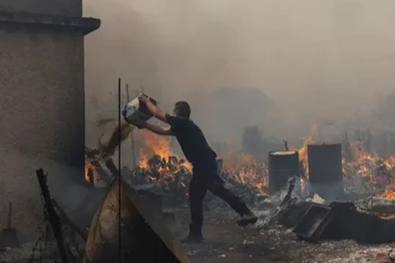 Hiện trường một vụ tấn công tại Gao, Mali , ngày 13/11/2018. (Ảnh: AFP/TTXVN)