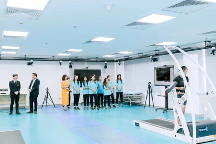 Nâng cao chất lượng chăm sóc sức khỏe cho các tuyển thủ. (Ảnh: BVCC)