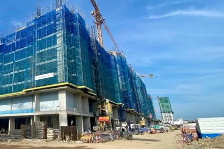 Một dự án nhà ở xã hội đang được triển khai.