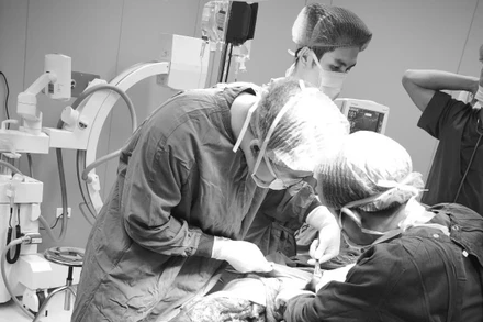 Bệnh nhân 2 lần ngừng tuần hoàn. 