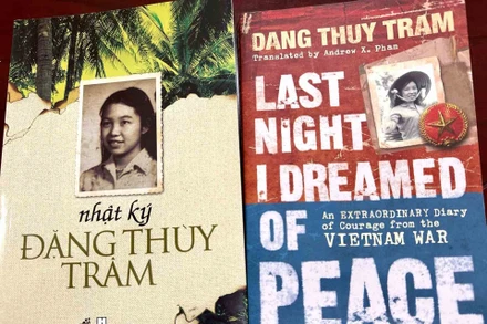 Bìa cuốn sách “Nhật ký Đặng Thùy Trâm”. 