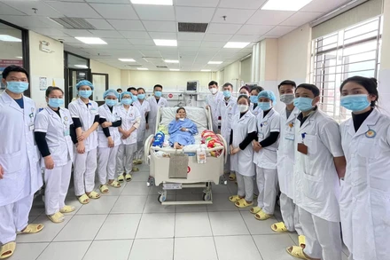 Bệnh nhân khỏe mạnh được xuất viện.