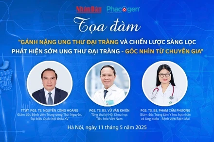 Các chuyên gia tham gia buổi tọa đàm. 