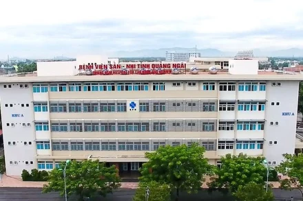 Bệnh viện Sản Nhi tỉnh Quảng Ngãi. 