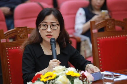 Bà Trần Thị Trang, Vụ trưởng Vụ Bảo hiểm Y tế, Bộ Y tế.