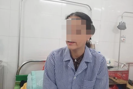 Bệnh nhân được điều trị tại Bệnh viện Đặng Văn Ngữ.