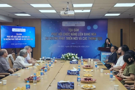 Toàn cảnh tọa đàm.