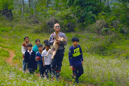 Hình ảnh trong chương trình truyền hình thực tế.