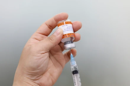 Vaccine sởi. (Ảnh: BVCC)