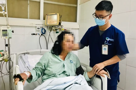 Bệnh nhân đang dần bình phục sức khỏe.