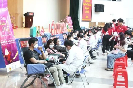 Lễ hội Xuân hồng tiếp nhận 11.708 đơn vị máu