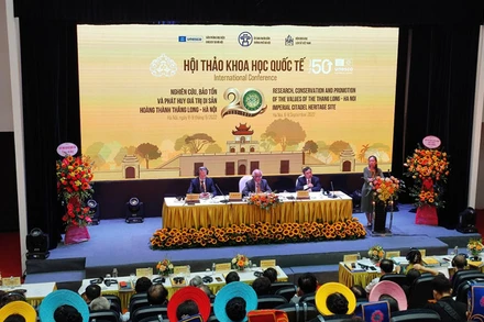 Hội thảo khoa học quốc tế “20 năm nghiên cứu, bảo tồn và phát huy giá trị di sản Hoàng thành Thăng Long-Hà Nội”-tháng 9/2022.