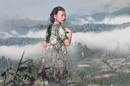 Cảnh trong phim "Những đứa trẻ trong sương". (Ảnh Đoàn phim cung cấp)