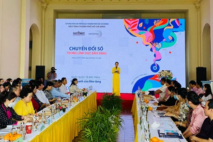 Tọa đàm về chuyển đổi số trong hoạt động bảo tàng do Sở Văn hóa và Thể thao Thành phố Hồ Chí Minh tổ chức.