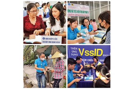 Công tác truyền thông thực hiện thường xuyên, thông suốt đã góp phần nâng cao nhận thức của nhân dân về ý nghĩa nhân văn khi tham gia BHXH, BHYT.