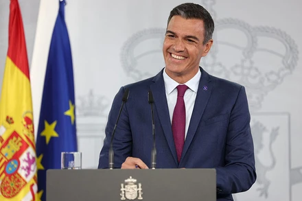 Ông Pedro Sanchez tái đắc cử Thủ tướng Tây Ban Nha.