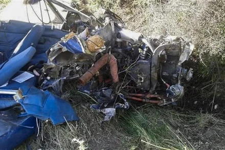 Một vụ tai nạn máy bay. (Ảnh minh họa: Tân Hoa xã)