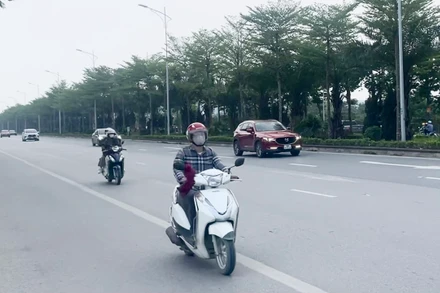 Dự báo hà Nội, có mây, ngày nắng, có nơi nắng nóng. (Ảnh: Đ.T)