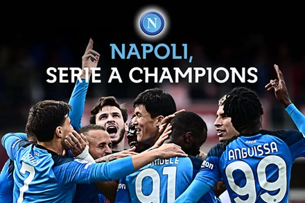Napoli vô địch Serie A mùa giải 2022-23. (Nguồn: BeSoccer)
