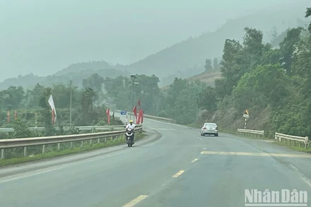 Vùng núi Bắc Bộ có nơi trời lạnh. (Ảnh: Đ.T)