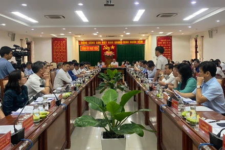 Chú thích Ảnh: Quang cảnh hội nghị.