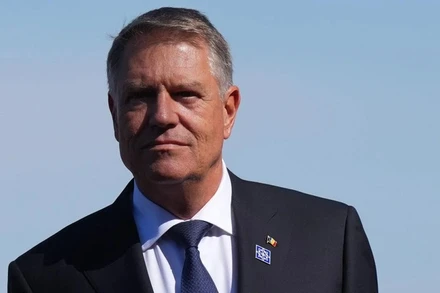 Tổng thống Romania, ông Klaus Iohannis. (Nguồn: BBC/TTXVN)