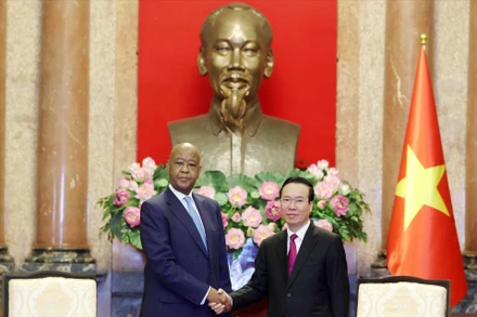 Chủ tịch nước Võ Văn Thưởng tiếp ông Abdulrahman Omar Kinana, Phó Chủ tịch Đảng cách mạng cầm quyền Tanzania. 