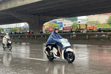 Dự báo từ chiều tối nay ở Bắc Bộ có mưa rào và dông. (Ảnh minh họa: Đ.T)