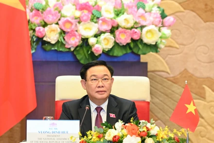 Chủ tịch Quốc hội Vương Đình Huệ.