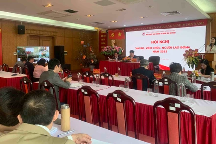 Qaung cảnh hội nghị.