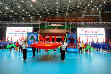 Khai mạc Hội thi thể thao các dân tộc thiểu số toàn quốc lần thứ 12.