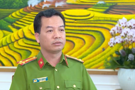 Thượng tá Nguyễn Hữu Sơn, Trưởng Phòng hướng dẫn và điều tra án tham nhũng, buôn lậu, Cục Cảnh sát điều tra tội phạm về tham nhũng, kinh tế, tiêu cực.