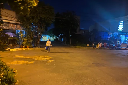 Hiện trường vụ án xảy ra ở phường 6, thành phố Mỹ Tho, Tiền Giang.