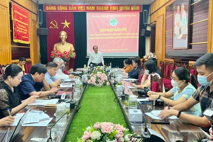 Hội Người cao tuổi Việt Nam tổ chức họp báo tuyên truyền về Ngày Quốc tế người cao tuổi (1/10) và Tháng Hành động vì người cao tuổi Việt Nam năm 2022. 