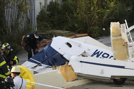 Một vụ tai nạn thủy phi cơ. Ảnh minh họa: Tân Hoa xã/TTXVN