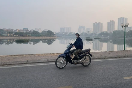Bắc Bộ sáng sớm có sương mù. (Ảnh: ĐT)