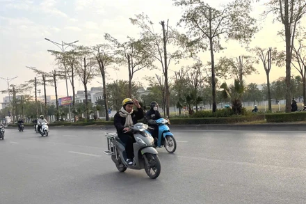 Khu vực Bắc Bộ ngày nắng, đêm không mưa. Trời rét. (Ảnh: Đ.T)