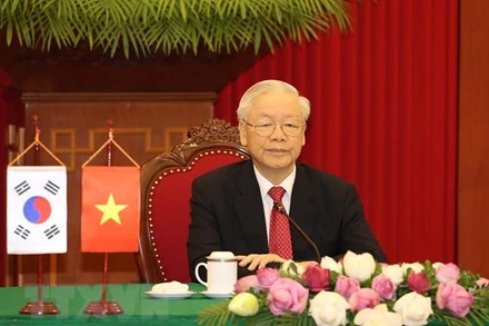 Tổng Bí thư Nguyễn Phú Trọng. Ảnh TTXVN