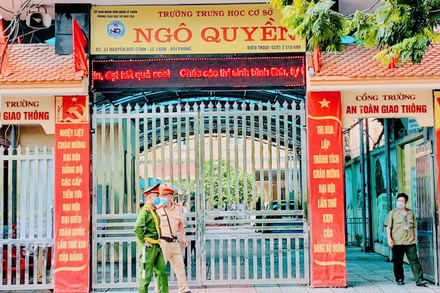 Trường Trung học cơ sở Ngô Quyền (quận Lê Chân, thành phố Hải Phòng).