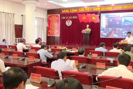 Quang cảnh hội nghị.