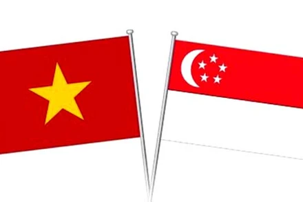 Điện mừng nhân dịp 50 năm thiết lập quan hệ ngoại giao, 10 năm thiết lập quan hệ Đối tác chiến lược Việt Nam-Singapore