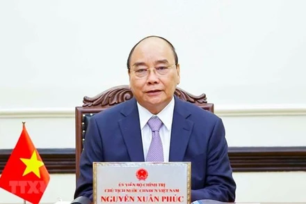 Chủ tịch nước Nguyễn Xuân Phúc. (Ảnh: TTXVN)