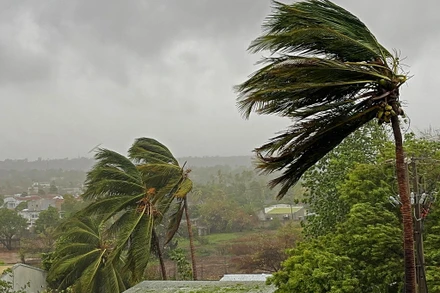 Bão Chido đổ bộ gần Pemba ở phía bắc Mozambique. Ảnh: UNICEF/GuyTaylor