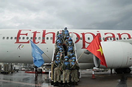 Đội Công binh của Việt Nam được Liên hợp quốc lựa chọn triển khai tới Phái bộ UNISFA (khu vực Abyei).